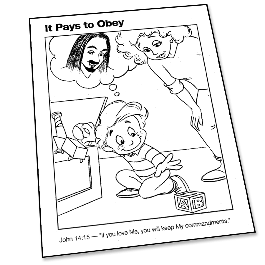 Coloring Pages And 10 Commandments